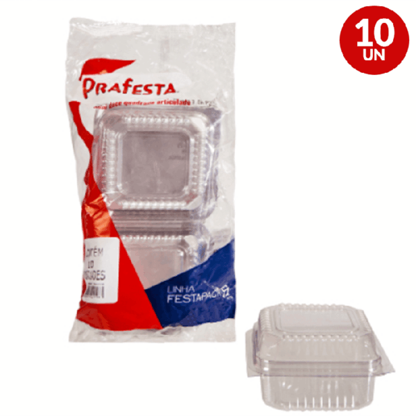 Mini Doce Quadrado 130ml Art 10UN
